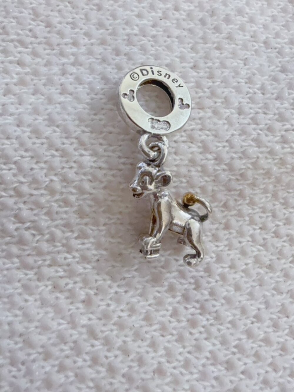 Disney Lion 100th Anniversary Pendant Charm For Pandora Bracelet